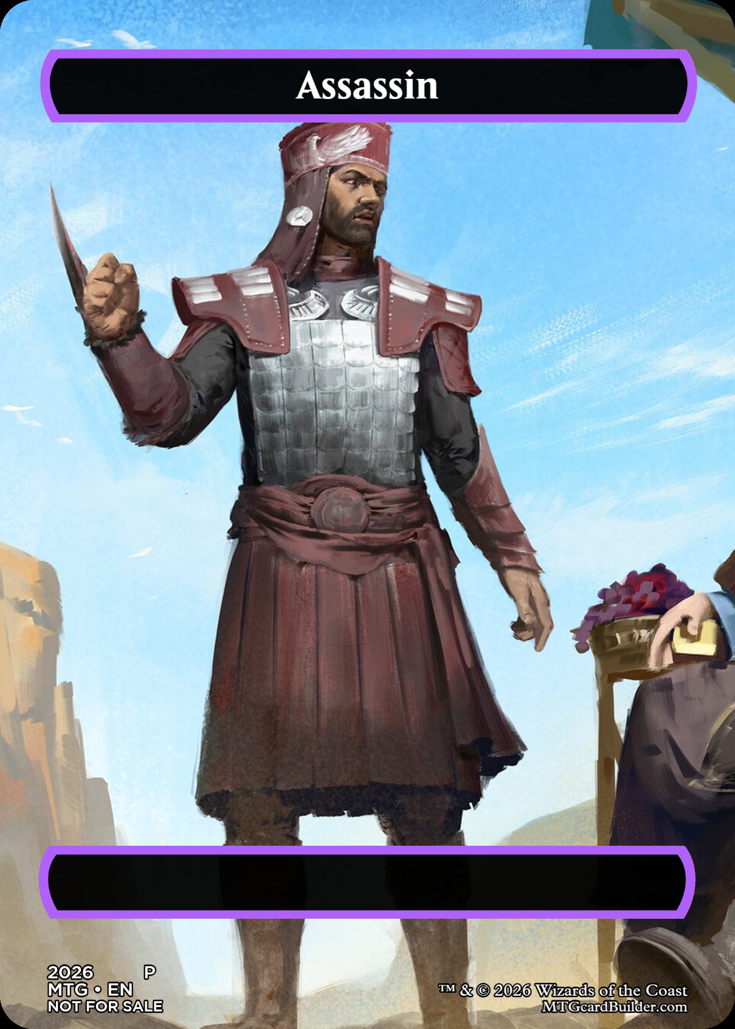 Kingdoms Assassin role card