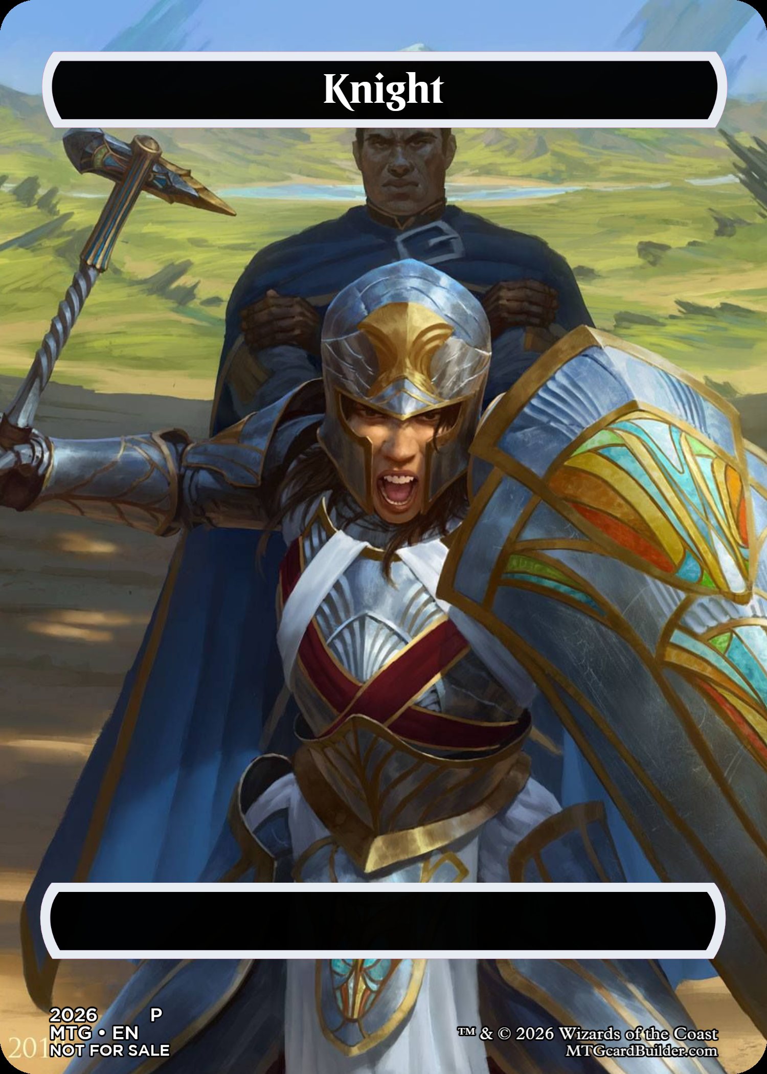Kingdoms Knight role card